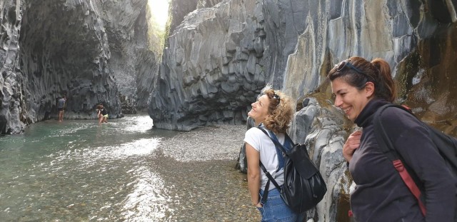 Visit Alcantara Valley Trekking + Body Rafting in Mount Etna