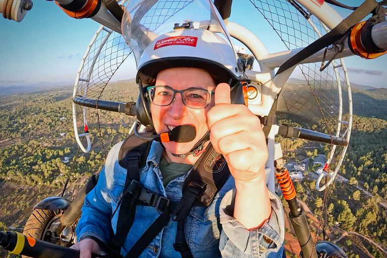 Paseo en Parapente a motor en Ibiza