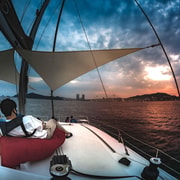 Busan by Night: Yacht, Food & Night Views