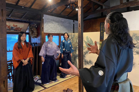 Tokyo: Authentic Samurai Experience, at a antique house