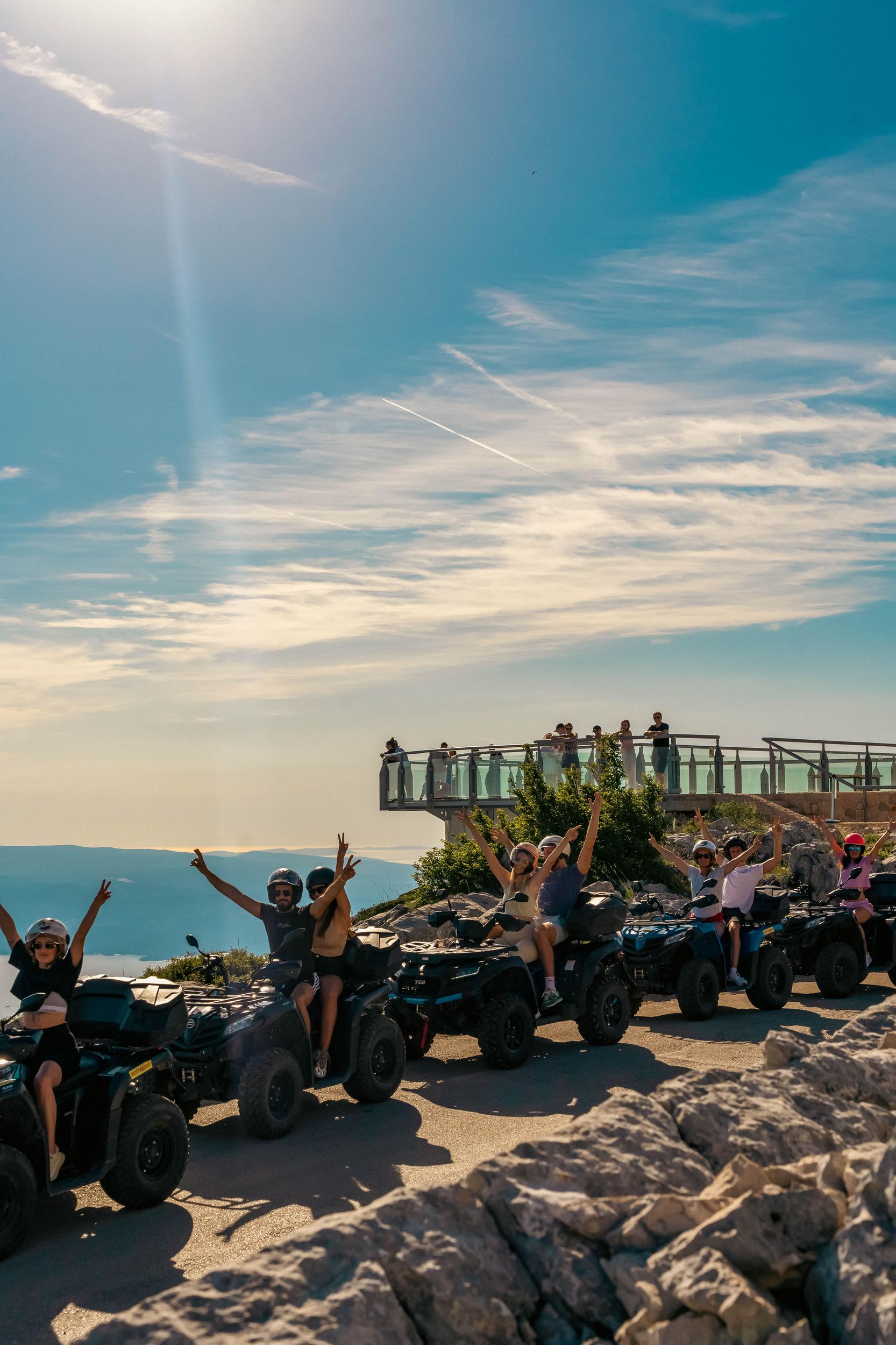 Quad-Tour zum Biokovo Skywalk