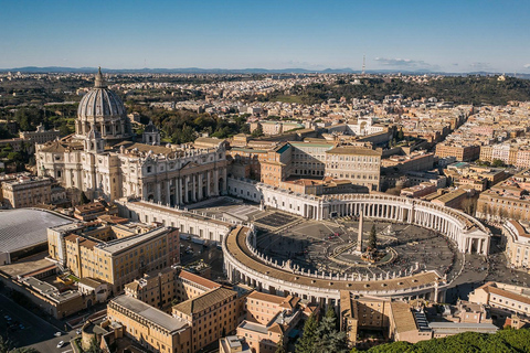 Roma: Audioguía de la Basílica de San Pedro con tickets de entrada a la CúpulaAUDIOGUÍA EN INGLÉS