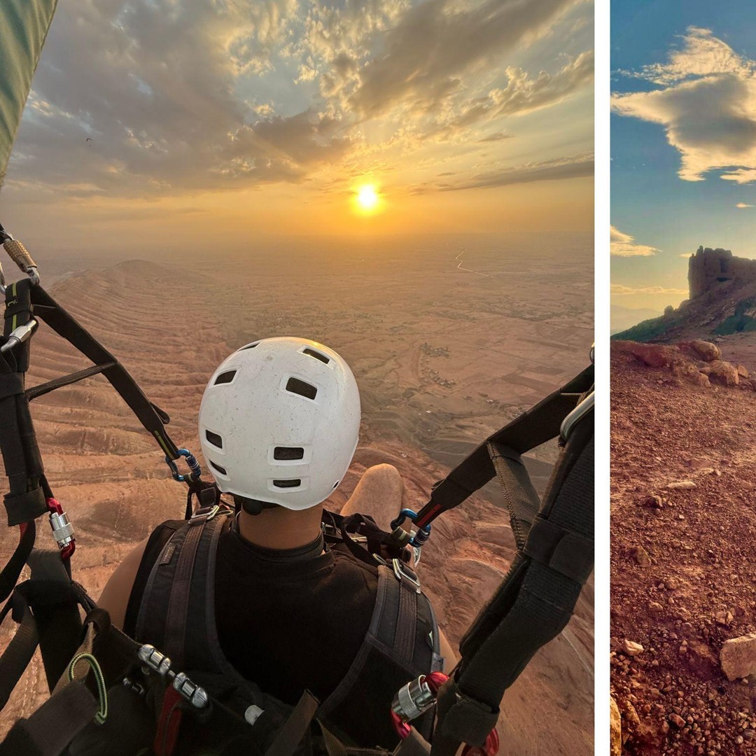 Marrakech : excursion en parapente dans l'Atlas avec vidéo et petit-déjeuner