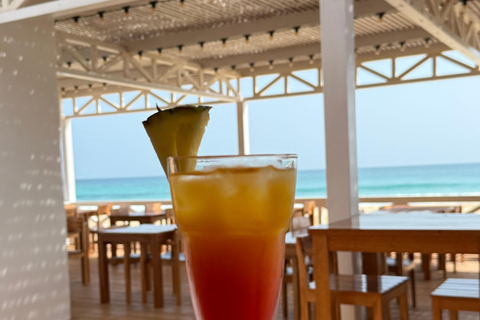 Boa Vista: Origens Santa Mónica Lunch i plaża