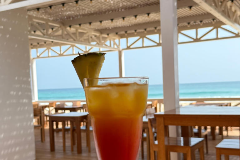 Boa Vista: Origens Santa Mónica Lunch i plaża
