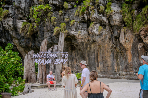 Au départ de Phi Phi : Visite d&#039;une jounée de la baie de Maya et plongée en apnée