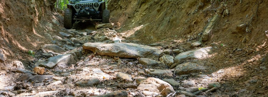 Batumi : aventure d'une journée complète en 4x4 dans la forêt et les cascades
