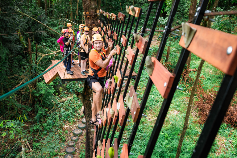 Khao Lak: Sky Rock Zipline Adventure With Transfer Rock 3 (Zipline 10 Platforms) w/ Free Transfer