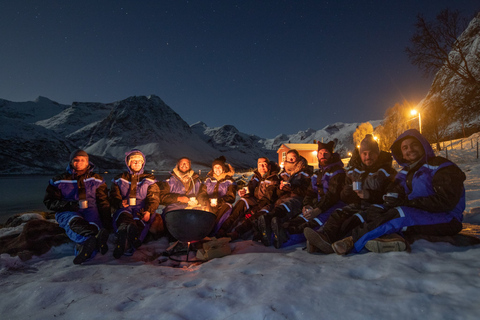 Tromso: Nordlichterjagd mit dem Bus in ENG, FR oder ESNordlicht-Tour mit französischsprachigem Guide