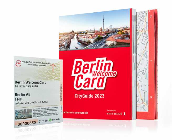 Berlin WelcomeCard: Rabatte & ÖPNV Berlin (Zonen AB)