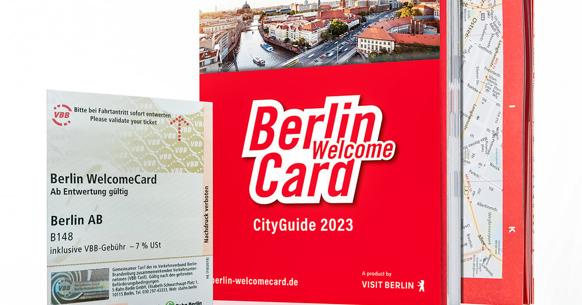 Berlino: Berlin WelcomeCard Con Sconti E Trasporti Nelle Zone A E B ...