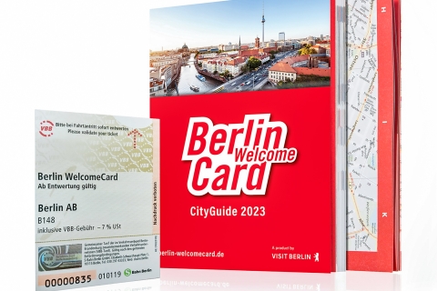 Berlin WelcomeCard: Rabatte & ÖPNV Berlin (Zonen AB)Berlin: WelcomeCard Innenstadt Reiseticket - 48 h