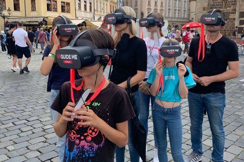 Praag: begeleide wandeltocht met virtual reality (VR)