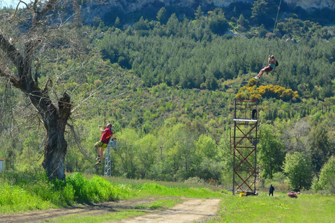 Antalya: Professional Quad & Buggy Safari with Zipline 2-person Buggy Safari + Zipline
