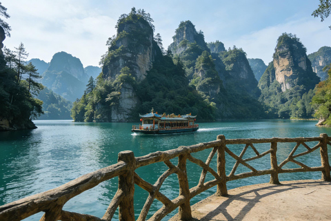 1-day mini tour in Zhangjiajie: Baofeng Lake + Glass Bridge Grand Canyon Glass Bridge Entry Ticket Only