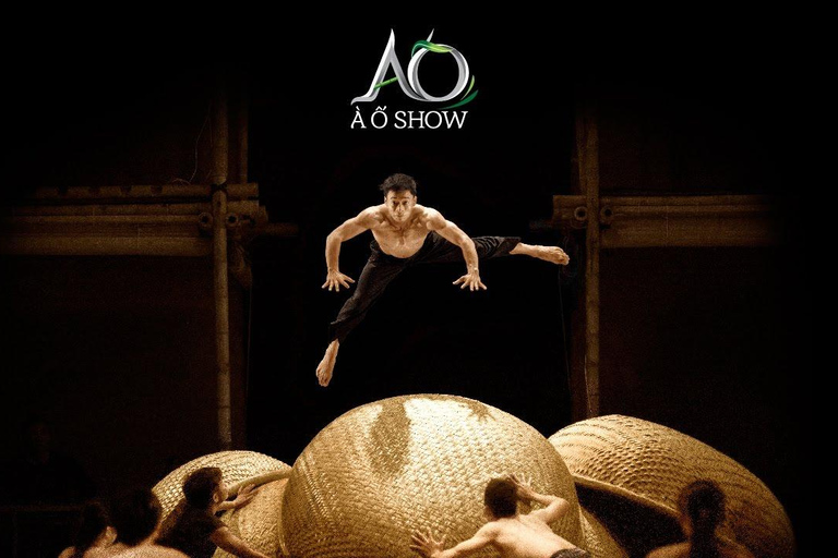 Ho Chi Minh City: AO Show Ticket & Panoramic Night Bus Tour Self-Guided Optional Without Pick-up, Drop-off