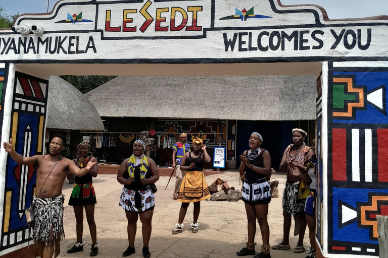 Full Day Sterkfontein Caves Maropeng and Lesedi Village Tour