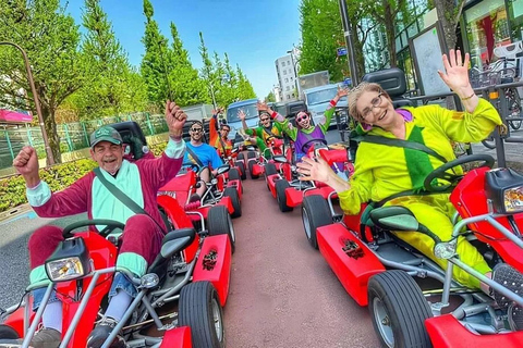 Go Kart Tokyo Uptown Tour - 7 bestemmingen in 120 minutenTokio: Uptown Go Kart Tour - 7 bestemmingen in 120 minuten