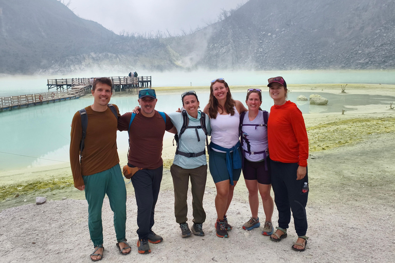 Jakarta: Bandung Volcano, Suspension Bridge and Hot Spring