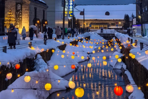 Sapporo: Otaru Snow Light Path Festival Private Day Trip No return to Sapporo