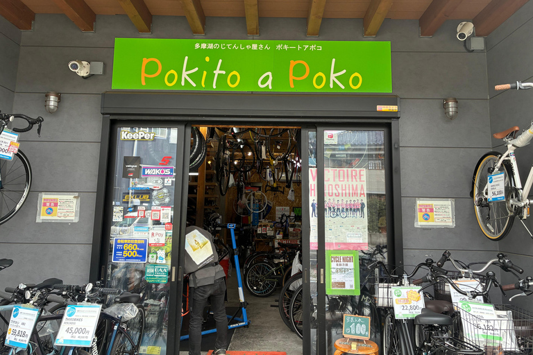 Tokyo: Lake Tama E-Bike Tour with Matcha Break