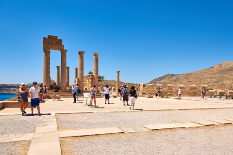 Privé Dagtocht naar Rhodos, Lindos en Zeven Bronnen