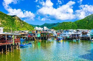 Hongkong: Bootstour zum Fischerdorf Tai O und Blick auf die Stelzenhäuser