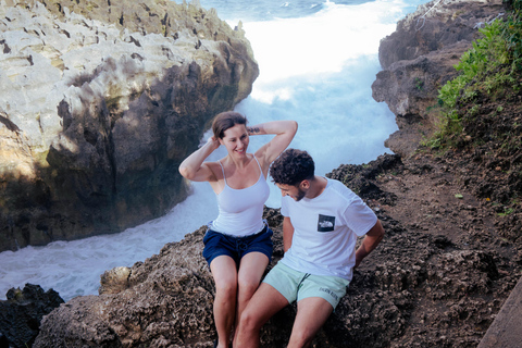 From Lembongan: Nusa Penida East & West Highlight Day Tour Penida West Coast Tour with Meeting Point at Port