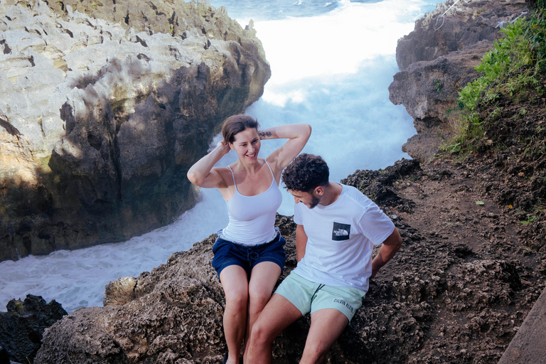 From Lembongan: Nusa Penida East & West Highlight Day Tour Penida West Coast Tour with Meeting Point at Port
