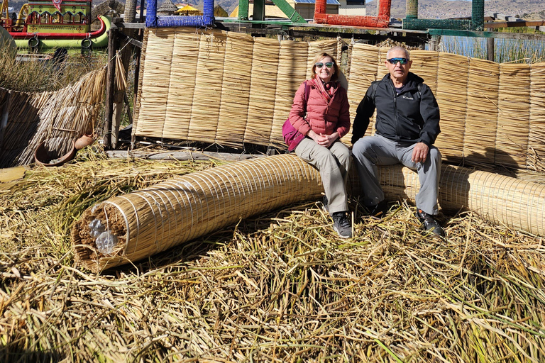 From Puno: Uros Islands Half-Day Tour