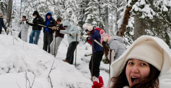 Korouoma: Frozen Waterfall Hiking Tour