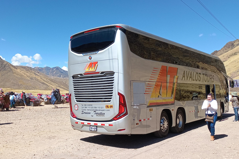 De Puno : Ruta del Sol en bus touristique de Puno à Cusco + Déjeuner