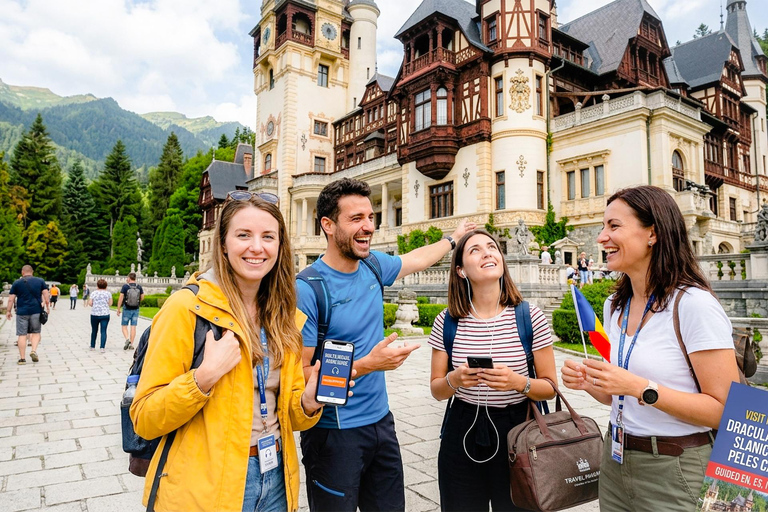 Tour From Bucharest: Peles Castle Salt Mine & Dracula’s Tomb Audio guide in 24 languages