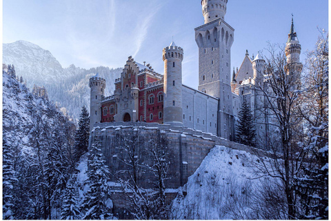 Visite privée du château de Neuschwanstein au départ de MunichVisite privée du château de Neuschwanstein