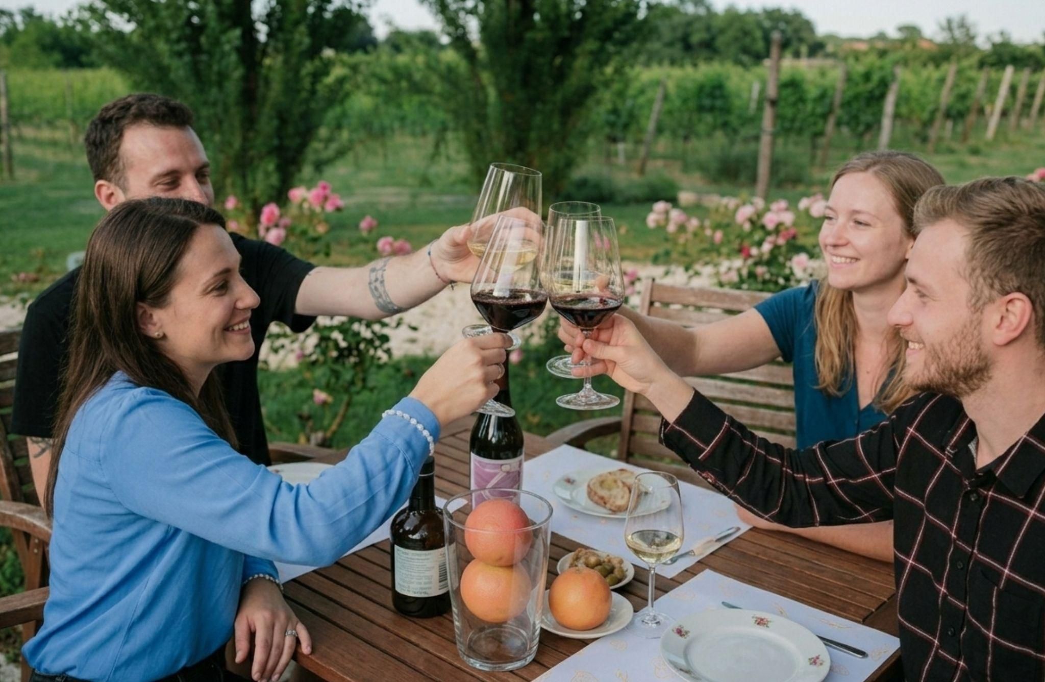 Besuch eines Bio-Boutique-Weinguts & 6 Weinproben in der Nähe von Urbino