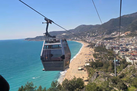 From Side or Alanya: Sunset Boat Cruise and Cable Car Tour From Side: Sunset Boat Cruise and Cable Car Tour