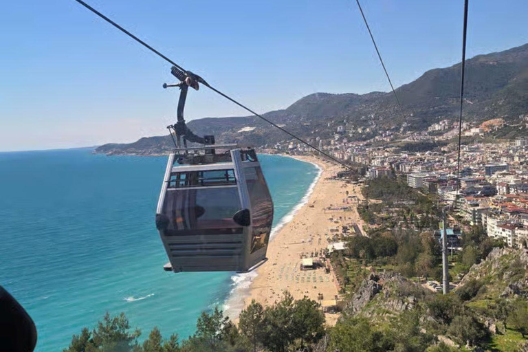 From Side or Alanya: Sunset Boat Cruise and Cable Car Tour From Side: Sunset Boat Cruise and Cable Car Tour