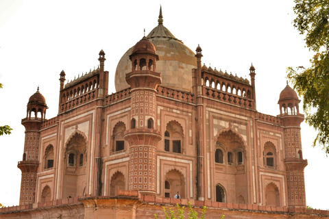 Delhi: Tomba di Humayun e Tomba Safdarjung Tour di mezza giornata guidato