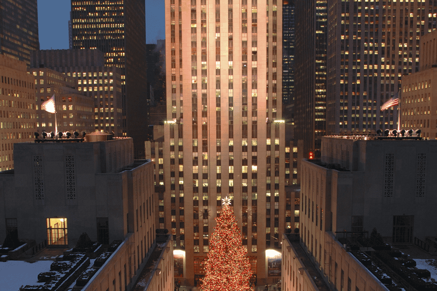 Weihnachten in New York: Tour zu den Weihnachtsbeleuchtungen und zum Rockefeller-Baum. Foto: GetYourGuide Weihnachten in New York: Tour zu den Weihnachtsbeleuchtungen und zum Rockefeller-Baum. Foto: GetYourGuide