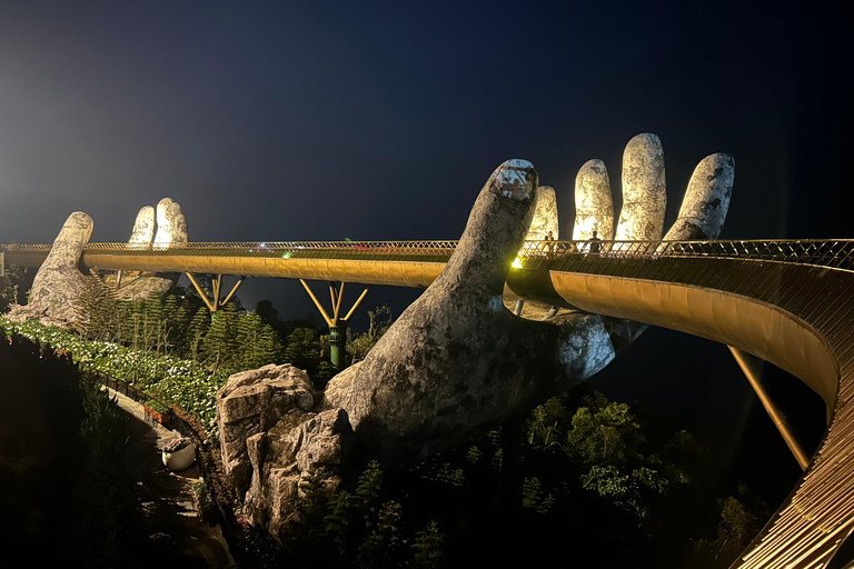 Da Nang/Hoi An: Golden Bridge Sunset & Night All-Inclusive Golden Bridge Sunset All-Inclusive - Da Nang Pickup