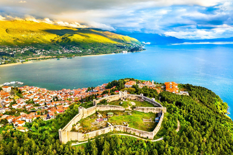 From Tirana: Lake Ohrid, Lin, and St. Naum Monastery Day …