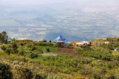 Sky Camp Kijabe, Rift Valley. skärmflygning