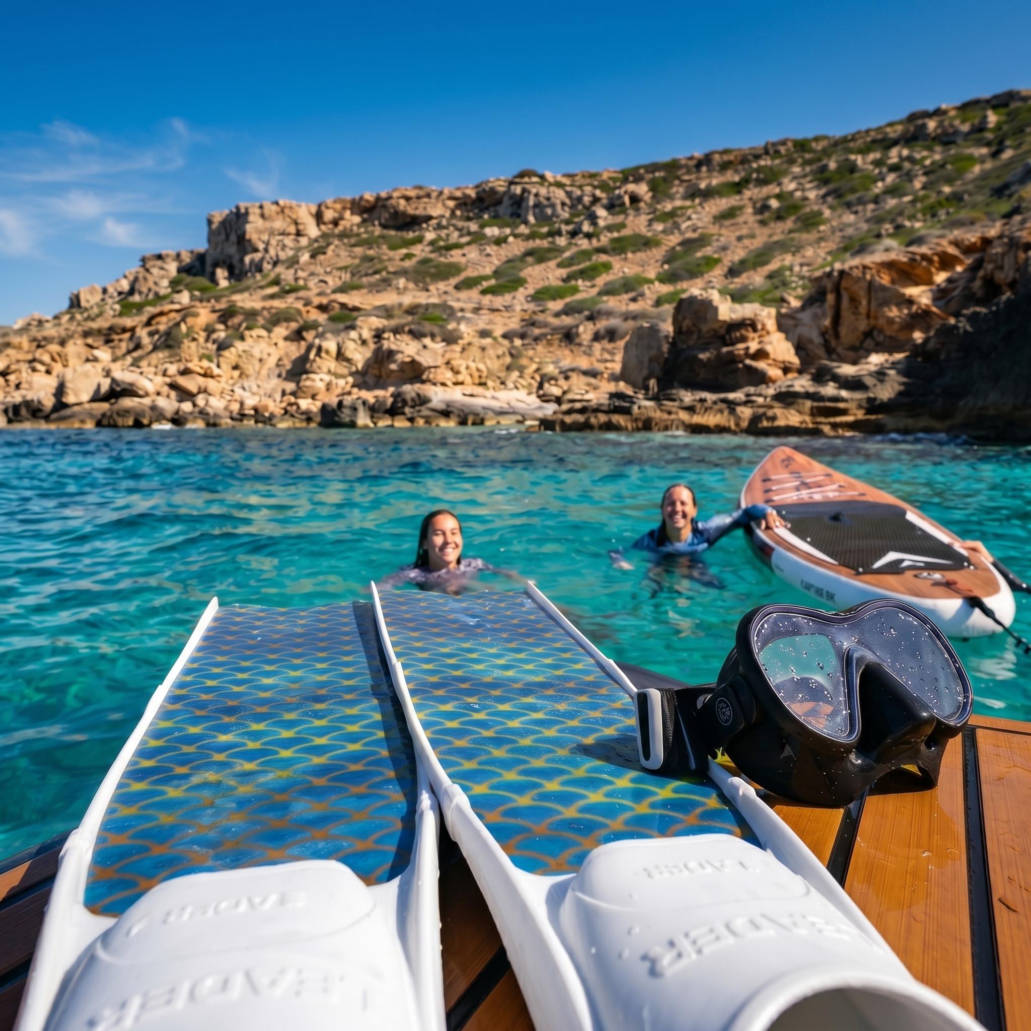 Mallorca: Private Bootstour zu Meeresschutzgebieten mit Wasseraktivitäten