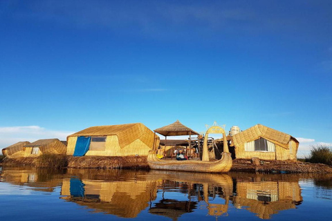 Puno: Insel Uros + schwimmendes Hotel 2 Tage | Abendessen |