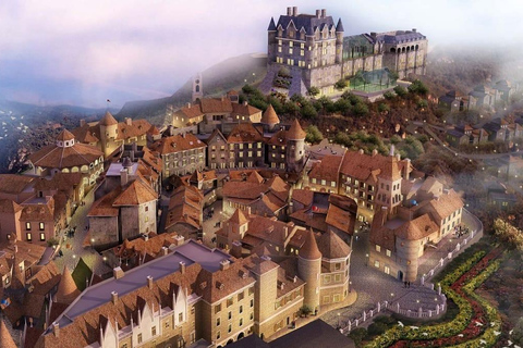 From Da Nang: Ba Na Hills, Golden Bridge & Fantasy Park Group Tour