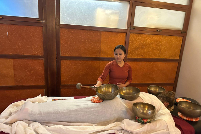 Katmandou : visite de Boudhanath et expérience de guérison sonoreVisite privée