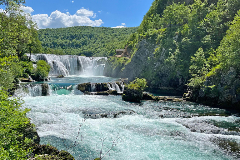 Sarajevo : Excursion d'une journée à Strbacki Buk, Jajce, visite des cascades