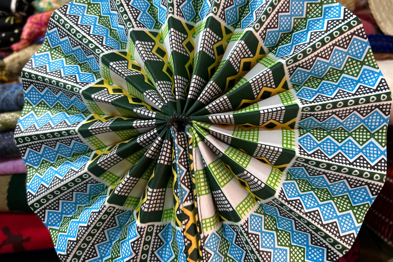 Kampala: Fans, Shop Bag &Paper Craft Making Class & Souvenir