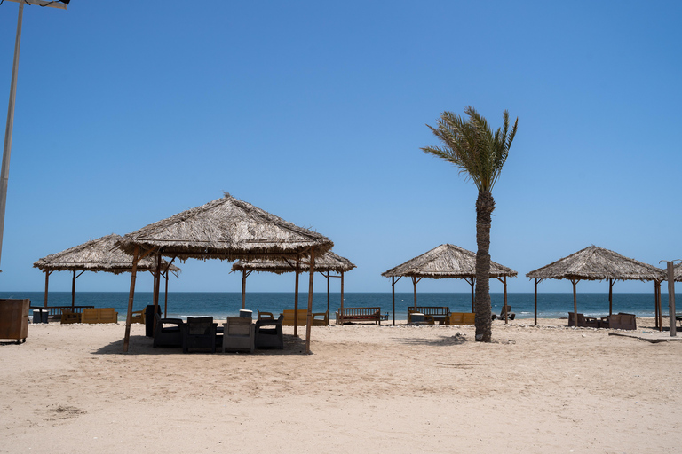Doha: Full day Overnight & Day pass in Pvt Desert Beach Camp Doha: Full day Dune Bashing with a meal in Desert Beach Camp