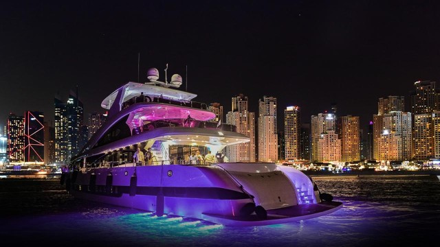 Visit Dubai Superyacht Experience with Party & Live DJ in Manalapan